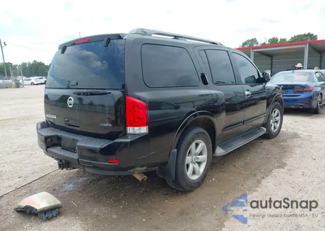 2011 Nissan Armada Sv из США, поврежденный, VIN 5N1BA0ND6BN621116